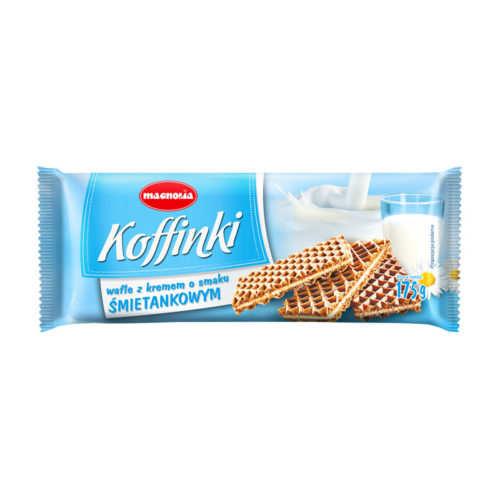 Koffinki - Cremewaffeln mit Sahnegeschmack